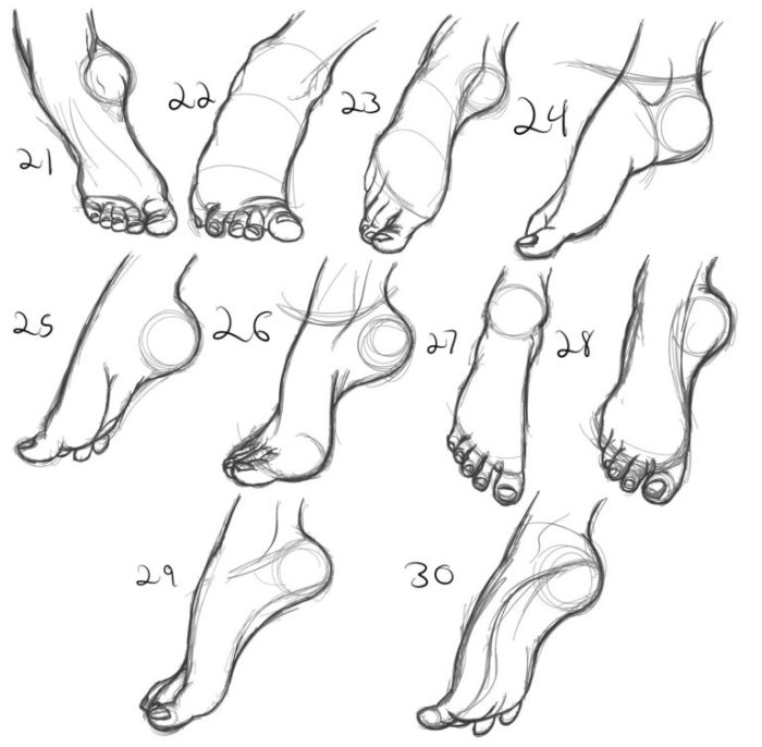 Tutorial feet drawing deviantart fingers hand anime drawings