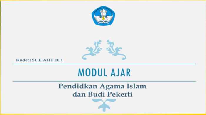 Modul ajar kurikulum merdeka untuk semua jenjang