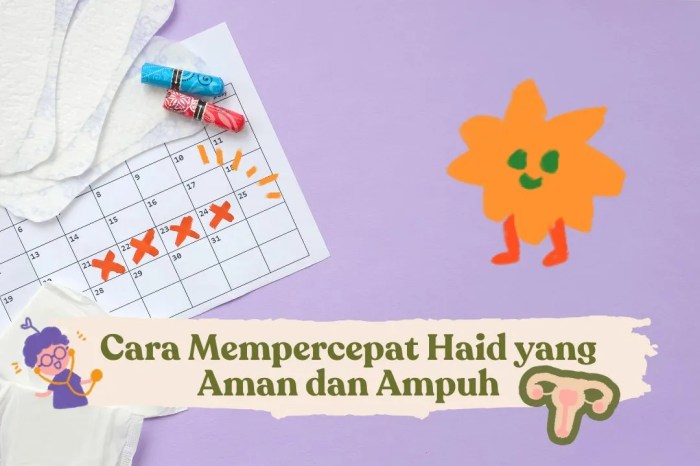 5 tips agar haid cepat datang setelah berhubungan