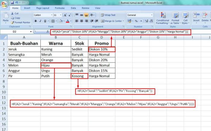 Rumus VLOOKUP, LEFT, MID, RIGHT di Excel untuk Mencari Data