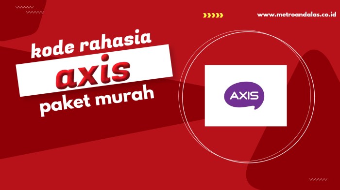 Diskon paket internet axis murah dengan 10 kode rahasia