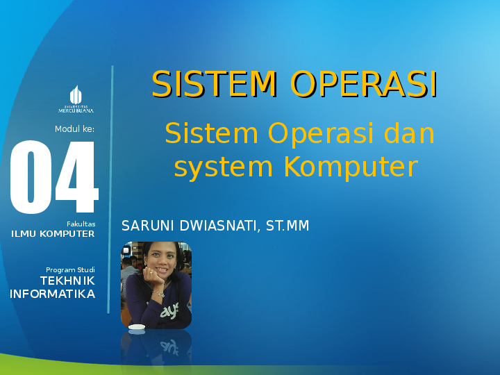 Download materi PowerPoint PPT tentang sistem operasi