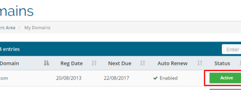 Menetapkan domain dari hosting Rumahweb