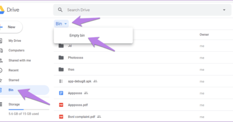 Cara mengatasi penyimpanan google drive penuh